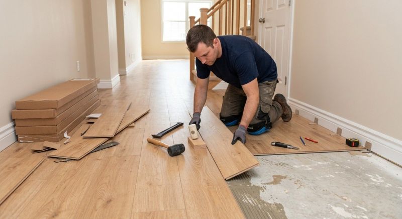 Laminate Floor Installation in East Liverpool, OH