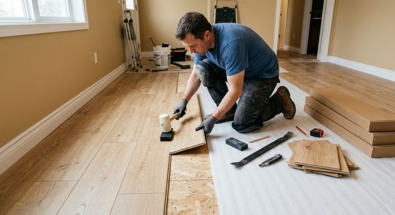 Laminate Floor Installation in Oakdale, PA