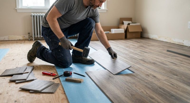 Linoleum Floor Installation in Cranberry Twp, PA