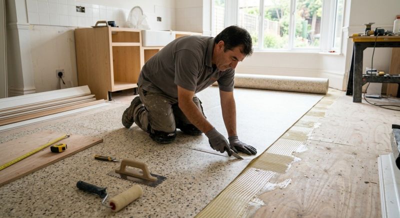 Linoleum Floor Installation in Cranberry Twp, PA