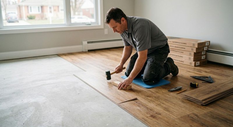 Linoleum Floor Installation in Oakdale, PA