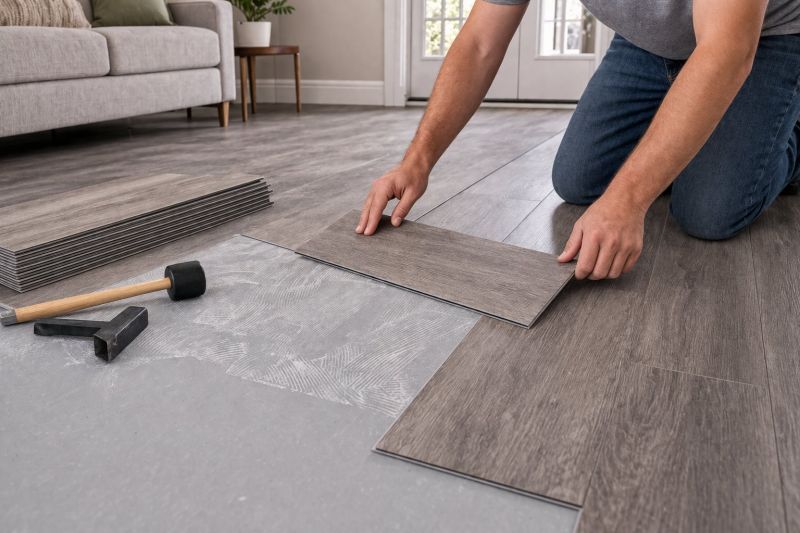 Luxury Vinyl Tile Installation in Evans City, PA