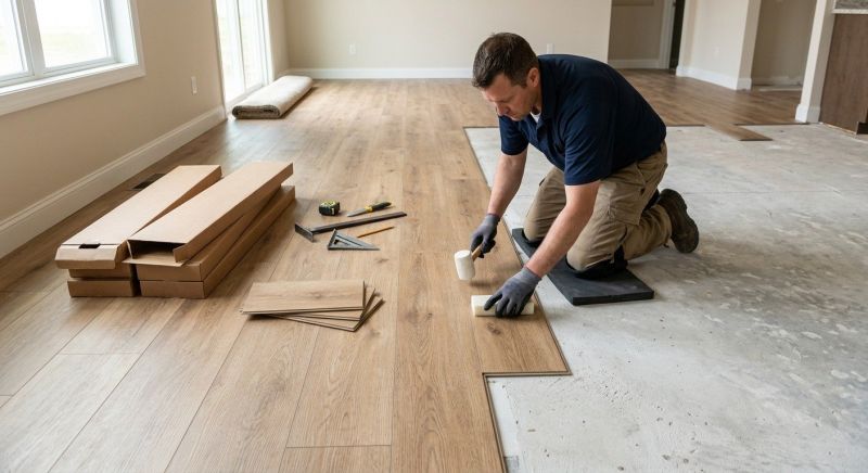 Lvt Flooring Installation in Valencia, PA