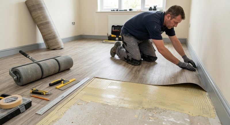 Sheet Flooring Installation in Cranberry Twp, PA