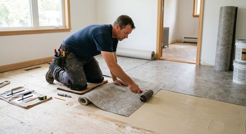 Sheet Flooring Installation in Wexford, PA