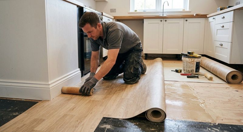 Sheet Linoleum Installation in Conway, PA