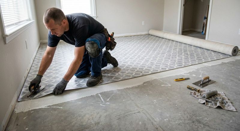 Sheet Linoleum Installation in Sewickley, PA