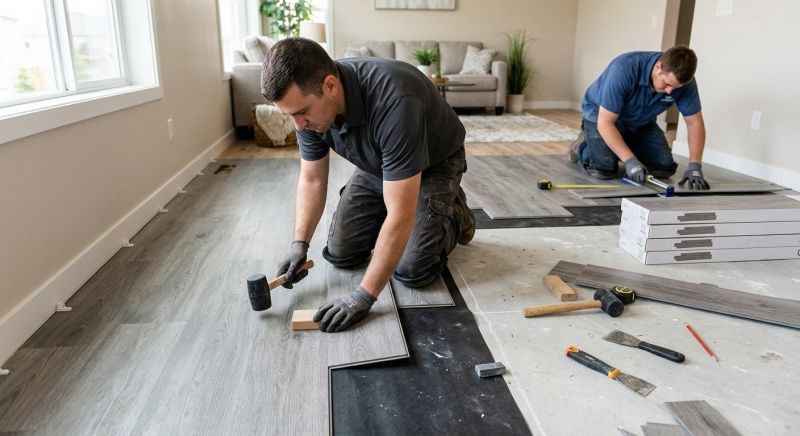 Vinyl Flooring Installation in Colliers, WV