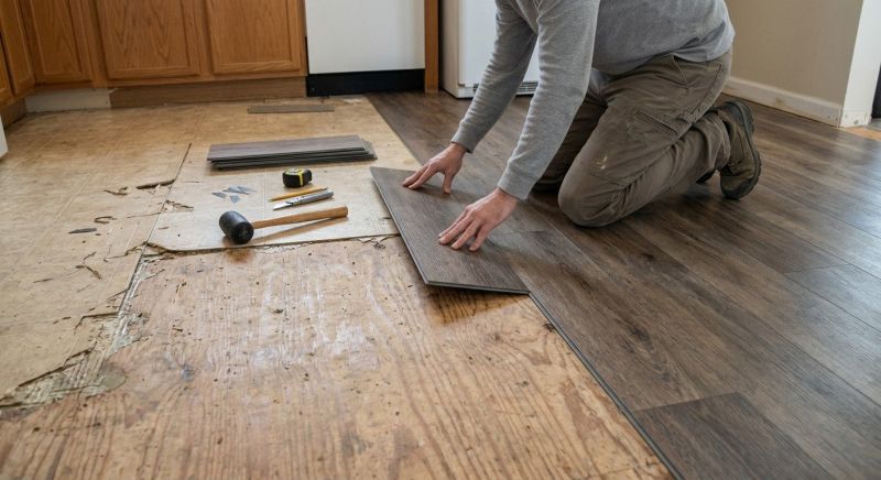 Vinyl Flooring Installation in Toronto, OH